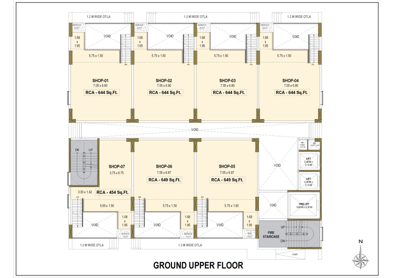  1241 Sq.ft. Warehouse for Sale in Juinagar, Navi Mumbai