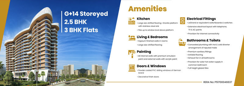 3 BHK 1157 Sq.ft. Apartment for Sale in Belapur, Navi Mumbai