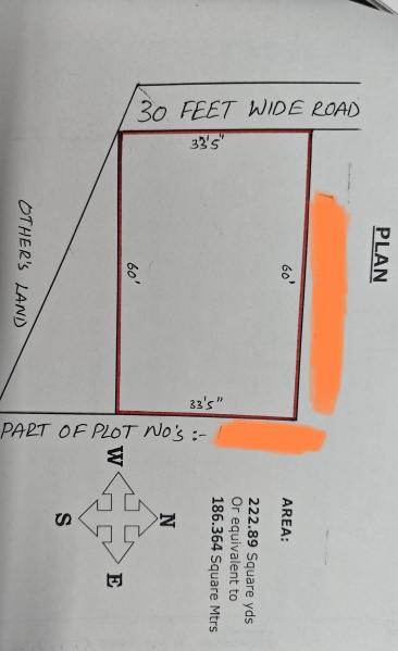  223 Sq. Yards Residential Plot for Sale in Upparpally, Hyderabad