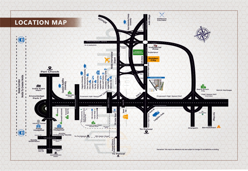  111 Sq. Yards Residential Plot for Sale in Jattari, Aligarh