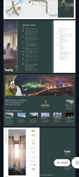 3 BHK 2050 Sq.ft. Apartment for Sale in Kollur, Hyderabad