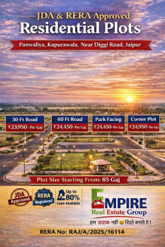  Residential Plot for Sale in Panwaliya, Jaipur