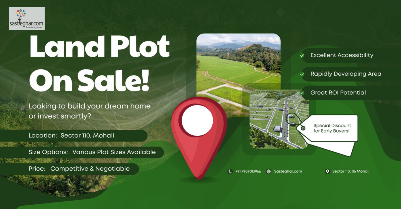  125 Sq. Yards Residential Plot for Sale in Sector 110 Mohali