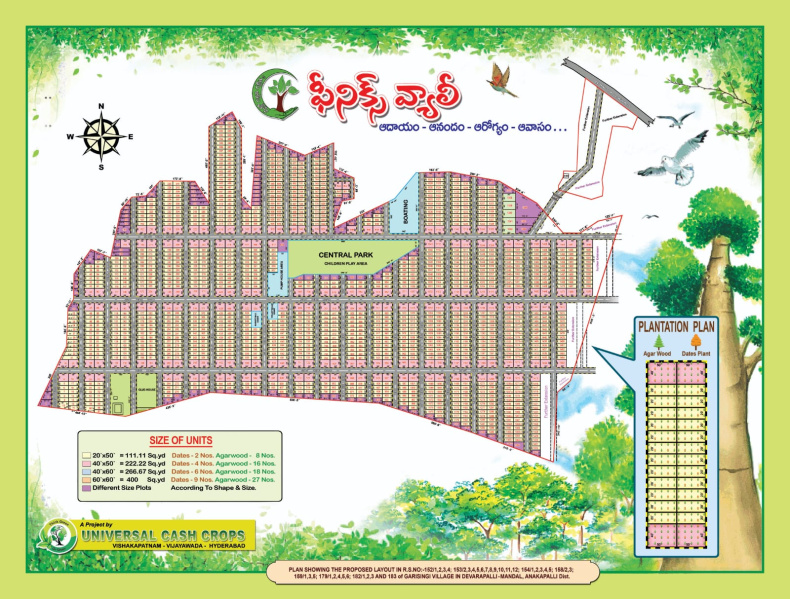  111 Sq. Yards Agricultural/Farm Land for Sale in Devarapalli, Visakhapatnam