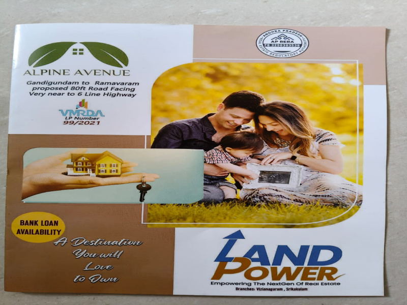  217 Sq. Yards Residential Plot for Sale in Gandigundam, Visakhapatnam