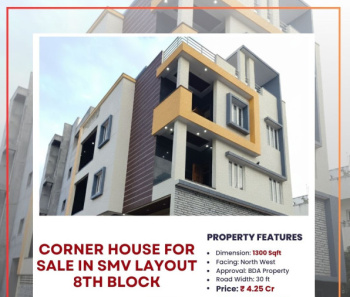 4 BHK House for Sale in SMV Layout, Bangalore