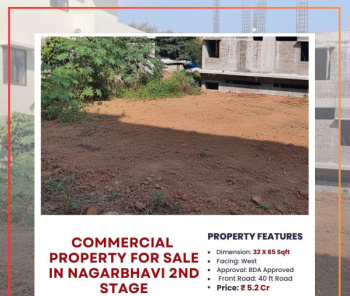 Commercial Land for Sale in 2nd Stage, Nagarbhavi, Bangalore