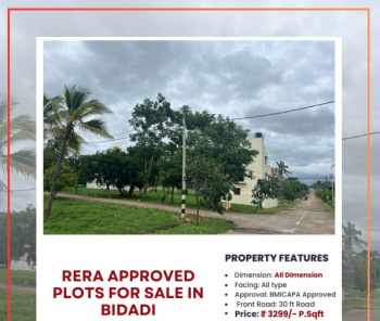  Residential Plot for Sale in Bidadi, Bangalore