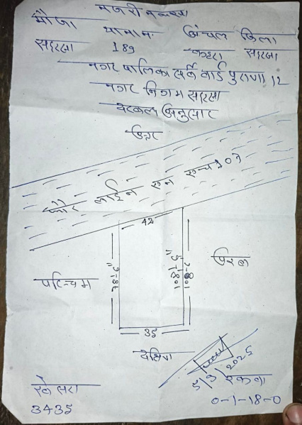  200000 Sq.ft. Industrial Land for Sale in Simri Bakhtiarpur, Saharsa