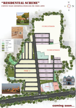  169 Sq.ft. Residential Plot for Sale in Chaksu, Jaipur
