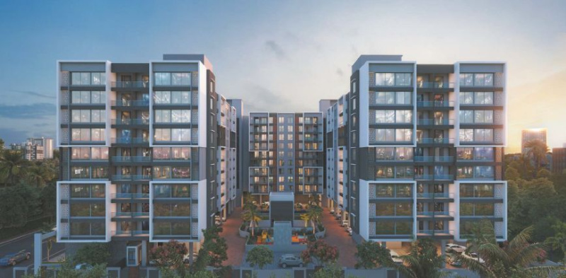 2.5 BHK 994 Sq.ft. Apartment for Sale in Dhanori, Pune