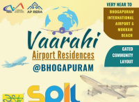  Residential Plot for Sale in Bhogapuram, Vizianagaram