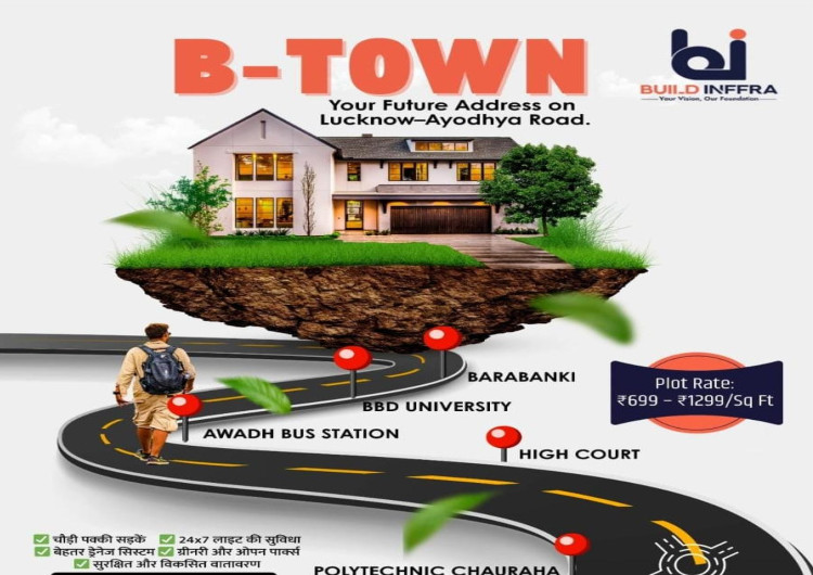  1000 Sq.ft. Residential Plot for Sale in Barabanki, Lucknow