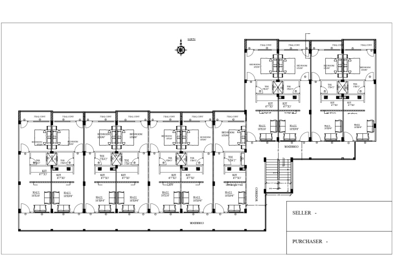 1 BHK Apartment 360 Sq.ft. for Sale in Bawadia Kalan, Bhopal