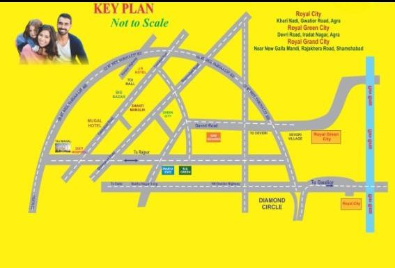  150 Sq. Yards Residential Plot for Sale in Shamsabad, Agra