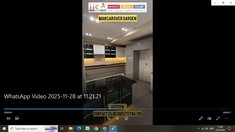 4 BHK 305 Sq. Yards Builder Floor for Sale in Mansarovar Garden, Delhi