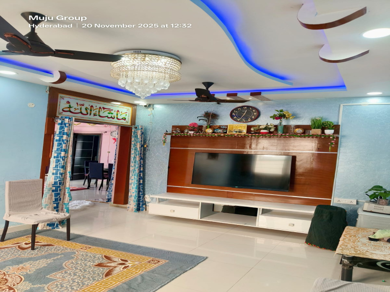 3 BHK 1450 Sq.ft. Apartment for Rent in Mehdipatnam, Hyderabad