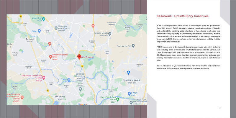  681 Sq.ft. Office Space for Rent in Kasarwadi, Pune