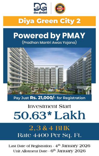 2 BHK 950 Sq.ft. Apartment for Sale in NH 24 Highway, Ghaziabad