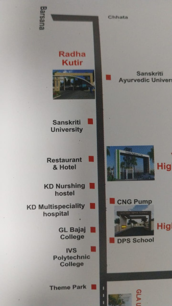  124 Sq. Yards Residential Plot for Sale in NH-2, Vrindavan