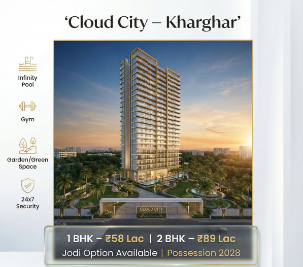 1 BHK 425 Sq.ft. Apartment for Sale in Kharghar, Navi Mumbai