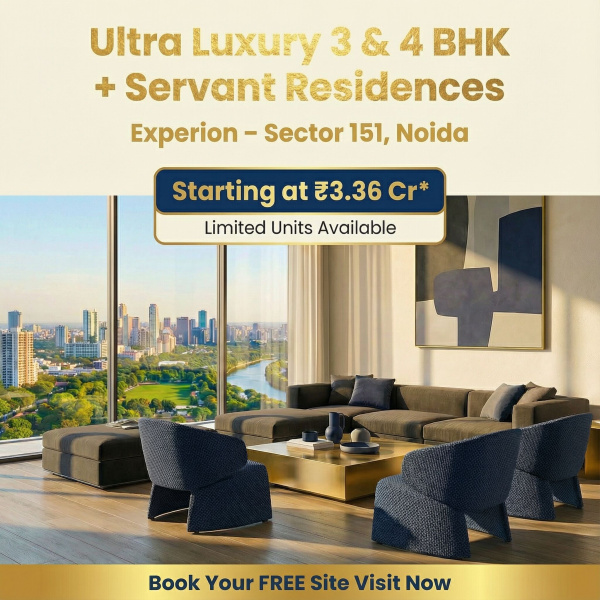 3 BHK 1050 Sq.ft. Apartment for Sale in Sector 151 Noida