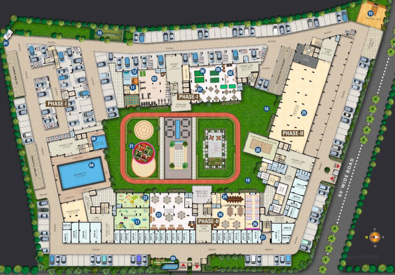 4 BHK 2380 Sq.ft. Apartment for Sale in Vaishali Nagar, Jaipur