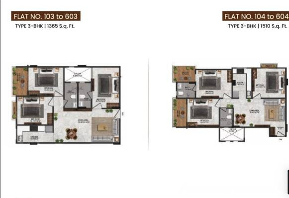 3 BHK 1865 Sq.ft. Apartment for Sale in Patrakar Colony, Jaipur