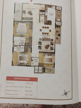 3 BHK Flat for Sale in Hebbal, Bangalore