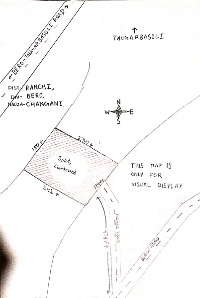  1 Acre Residential Plot for Sale in Bero, Ranchi