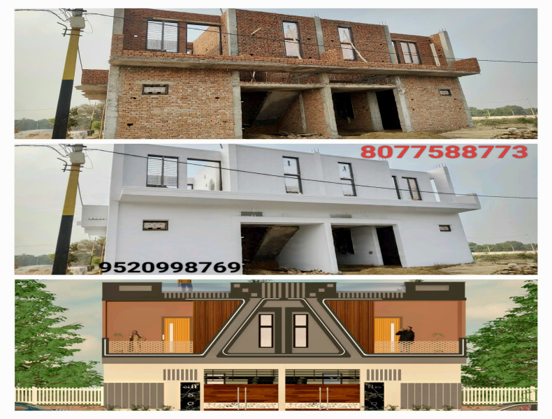3 BHK 800 Sq.ft. Villa for Sale in Rohta, Agra