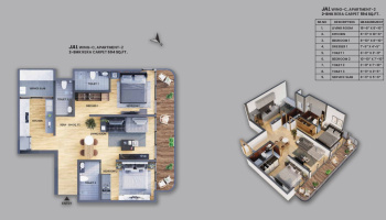 3 BHK Flat for Sale in Majas Wadi, Jogeshwari East, Mumbai