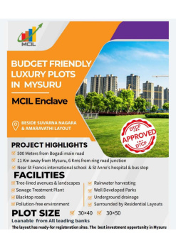  Residential Plot for Sale in Bhogadi, Mysore