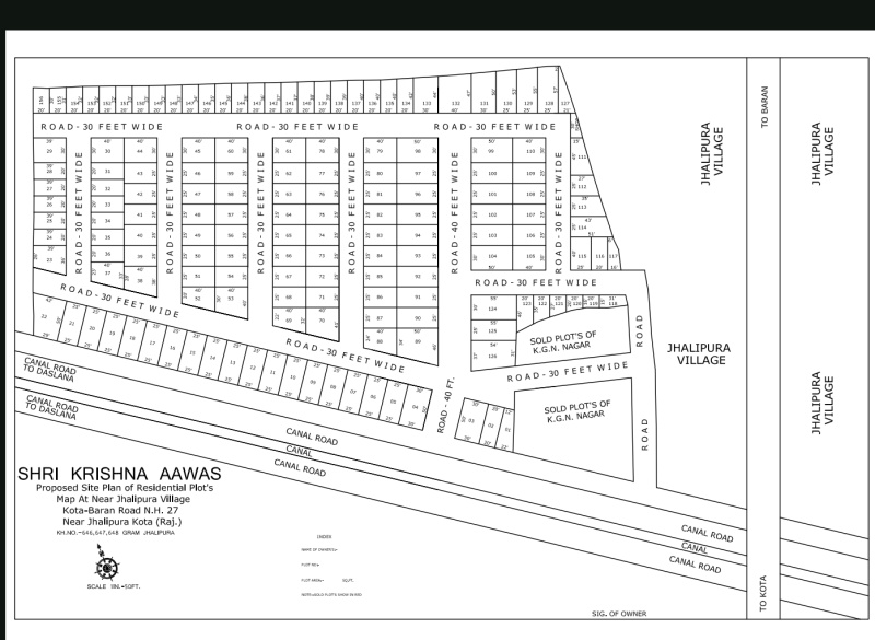  1000 Sq.ft. Residential Plot for Sale in NH-76, Kota