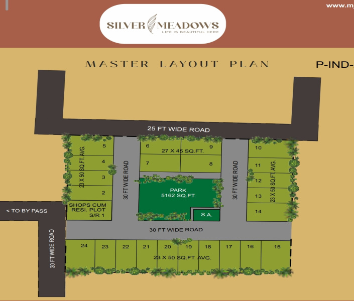  1150 Sq.ft. Residential Plot for Sale in Bicholi Mardana, Indore