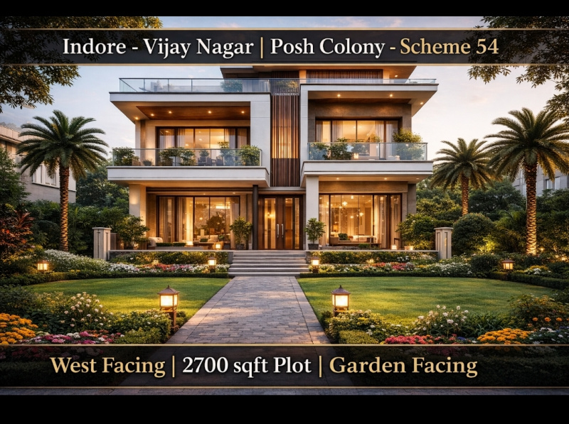  2700 Sq.ft. Residential Plot for Sale in Vijay Nagar, Indore