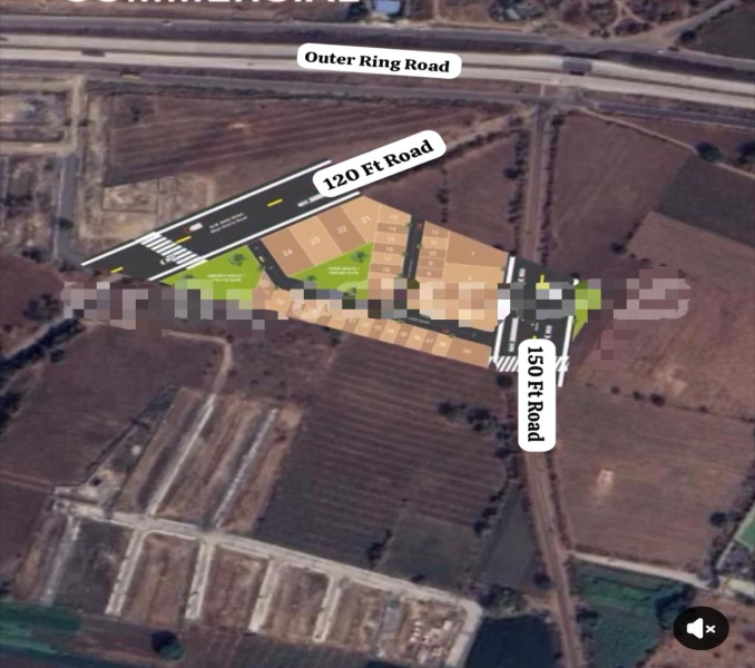  5000 Sq.ft. Commercial Land for Sale in Kothewada, Nagpur