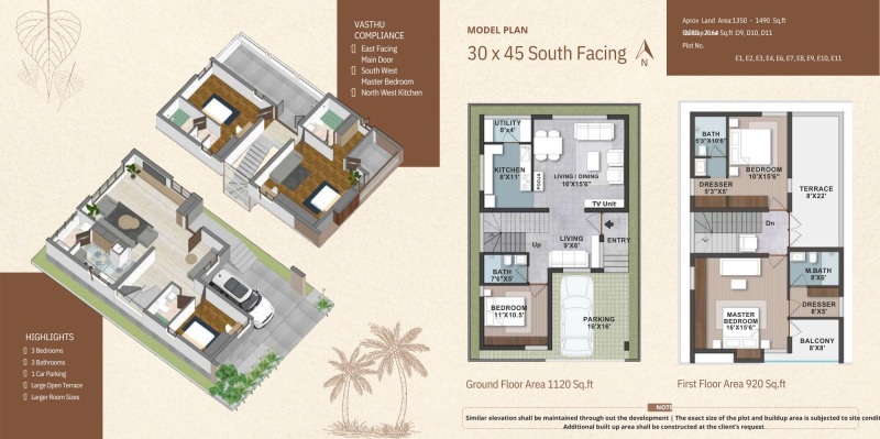 3 BHK 2164 Sq.ft. Villa for Sale in Gorimedu, Salem