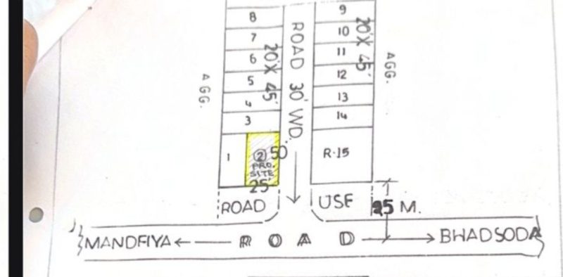  900 Sq.ft. Residential Plot for Sale in Bhadesar, Chittorgarh