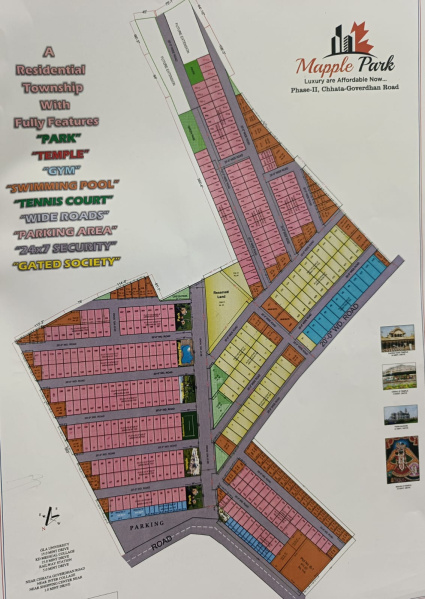  50 Sq. Yards Residential Plot for Sale in Goverdhan Road, Mathura