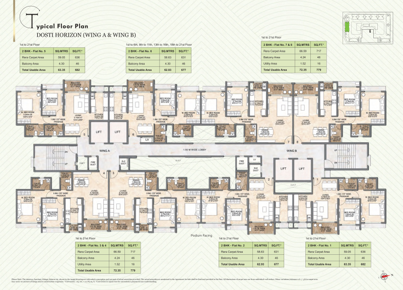 2 BHK 1000 Sq.ft. Apartment for Sale in Hadapsar, Pune