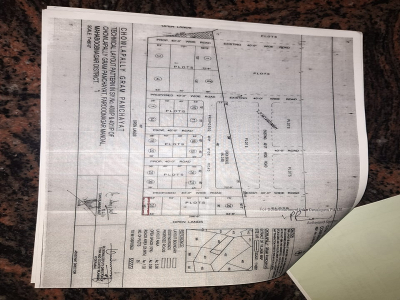  260 Sq. Yards Residential Plot for Sale in Farooqnagar, Rangareddy
