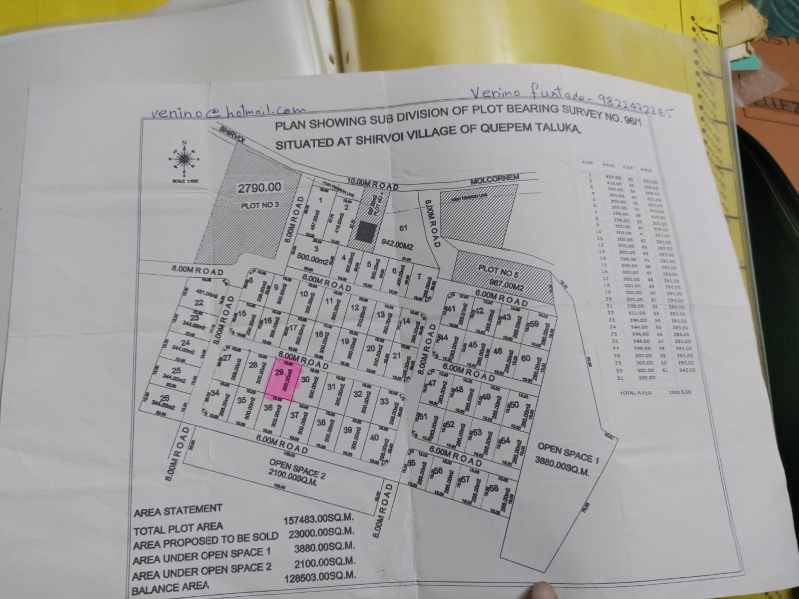  300 Sq. Meter Residential Plot for Sale in Quepem, South Goa, 