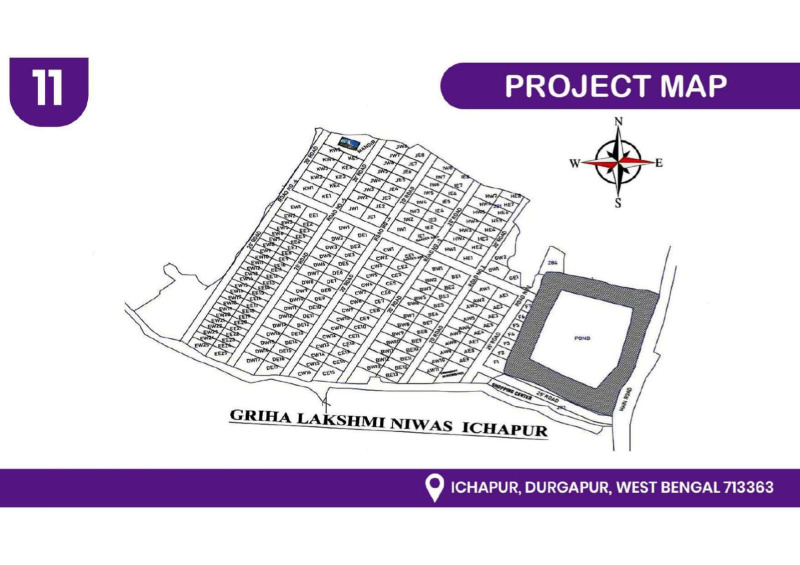  1800 Sq.ft. Residential Plot for Sale in Ichapur, Durgapur