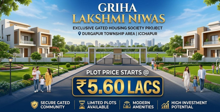  6090 Sq.ft. Residential Plot for Sale in Ichapur, Durgapur