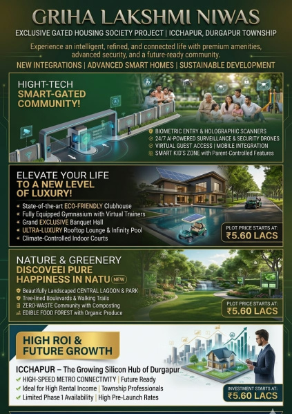  3000 Sq.ft. Residential Plot for Sale in Ichapur, Durgapur