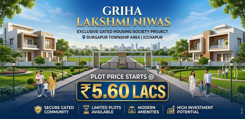  4000 Sq.ft. Residential Plot for Sale in Ichapur, Durgapur
