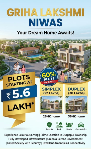  4000 Sq.ft. Residential Plot for Sale in Ichapur, Durgapur