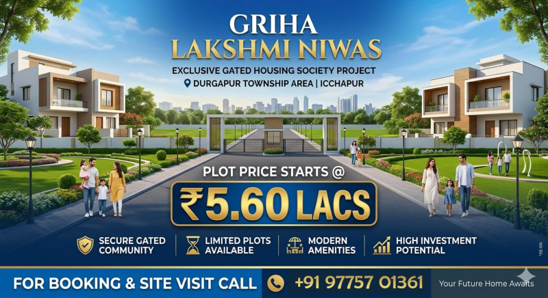  4030 Sq.ft. Residential Plot for Sale in A-Zone, Durgapur
