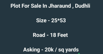  Residential Plot for Sale in Dudhli Road, Dehradun